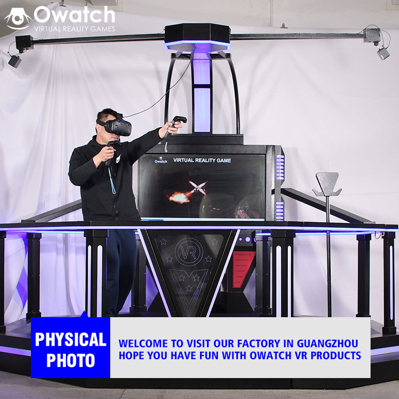 HTC Vive Machine De Jeu Promenade 9d Simulateur Vr Grand Espace Libre de se Déplacer