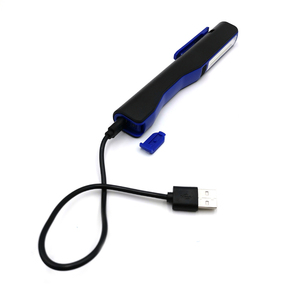 Đèn Pin Cầm Tay LED COB 3W Kẹp Bút Từ Tính Sạc Được Đèn Pin Làm Việc - Product Image 6