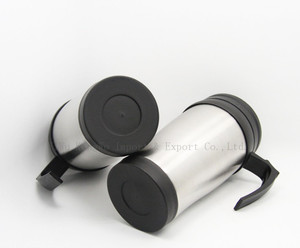 Doble pared de vacío de acero inoxidable aislado de viaje taza de café de boca ancha con BPA <span class=keywords><strong>gratis</strong></span> - Product Image 5