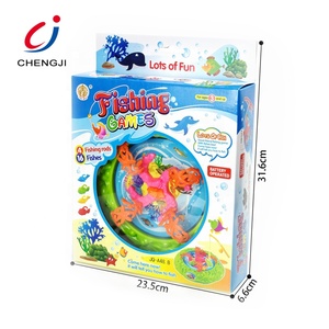 Hoge kwaliteit batterij <span class=keywords><strong>operated</strong></span> vissen game plastic speelgoed vis haken - Product Image 5