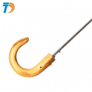 2 <span class=keywords><strong>Folding</strong></span> Tự Động Khuyến Ô Lớn Với Tay Cầm Cong Bằng Gỗ - Product Image 5