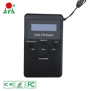 Portátil de bolsillo tamaño Dab + Fm Digital Radio pequeño con auriculares - Product Image 1