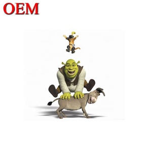 Figura de burro OEM coleccionable de películas, juguete para niños, abanico - Product Image 3