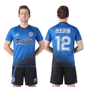 De equipo de fútbol ropa de pie por una orden rayas tailandés calidad fútbol Jersey - Product Image 1