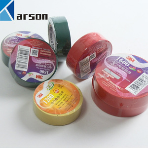 Aislamiento de <span class=keywords><strong>PVC</strong></span> de vinilo eléctrico <span class=keywords><strong>cinta</strong></span> 3 M 1500, 1200, 1600 <span class=keywords><strong>para</strong></span> todo tipo de interior y al aire libre - Product Image 1