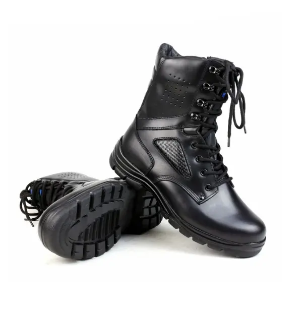 HBA15 काले ऊन के अंदर के साथ 8 इंच उच्च टखने सर्दियों सामरिक जूते
