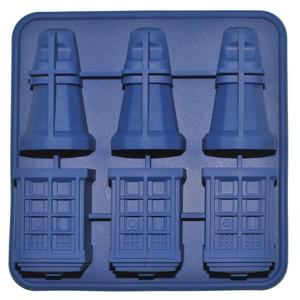 Moule en silicone Doctor Who (Tardis, Daleks) pour glaçons, chocolats, gelées et savons - Product Image 2