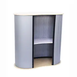 conference table pop up boxes display promotion table foldable mechanism