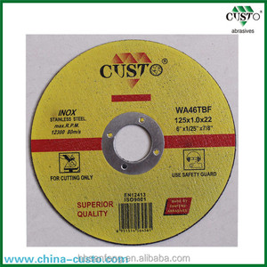De Corte abrasivo <span class=keywords><strong>disco</strong></span> 4 pulgadas T42 100X2,5X16mm MPA EN12413 precio de <span class=keywords><strong>la</strong></span> venta al por mayor de China de acero inoxidable - Product Image 4