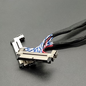 定制0.8毫米JAE FI-NX 40针至0.5毫米25针FI-<span class=keywords><strong>RE</strong></span> lvds电缆 - Product Image 6