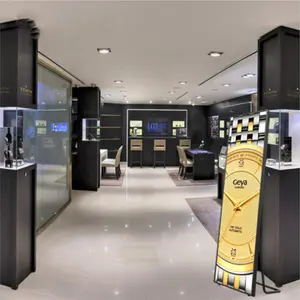 P2.5 High Resolution Indoor Mirror Floor Standing LED Poster Display Screen LED Display Video Board