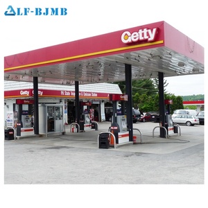 Lichtgewicht Stalen Structuur Tankstation Luifel Kosten - Product Image 6