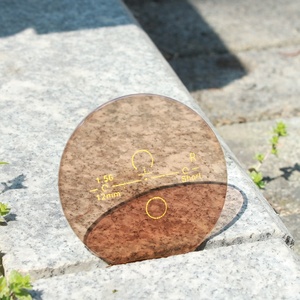 Directo de fábrica 1,56 fotosensibles marrón lente de cristal óptico de - Product Image 1