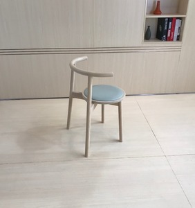 Hotel restaurante proyecto silla solo silla de madera de roble moderna silla de comedor - Product Image 2