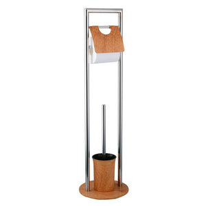 Salle de bains de Lavabo Décoration Accessoires <span class=keywords><strong>Porte</strong></span>-<span class=keywords><strong>Papier</strong></span> <span class=keywords><strong>Avec</strong></span> Support De Brosse De Toilette - Product Image 1