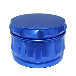 2.5 Inch 4-Piece Aluminium Chromium Crusher Drum 63 mm Diameter Boxed Tobacco Spice &amp; Herb Grinder <strong>Lighters</strong> <strong>Smoking</strong> <strong>Accessories</strong> - Product Image 4