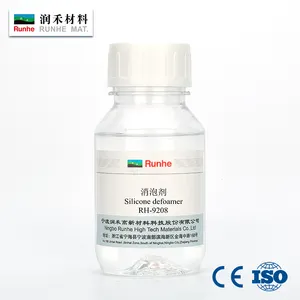 RH-9208 profesional Natural contra agente espumante fabricación de papel Industrial antiespumante de silicona