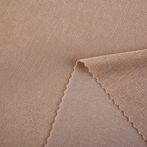 94% poliéster 6% spandex liso teñido sin costura <span class=keywords><strong>tubular</strong></span> costilla de punto tela jersey - Product Image 6