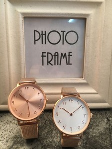 <span class=keywords><strong>Orologio</strong></span> da Donna Personalizzato con Logo, Cinturino in Pelle e Acciaio Inossidabile, Vetro, 36mm, Numeri Arabi, Movimento al Quarzo Giapponese Dorato, Impermeabile - Product Image 4