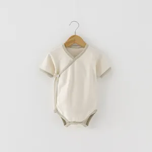 Organic Cotton Custom Baby Clothes Knitted Infants & Toddlers Unisex Baby Bodysuit