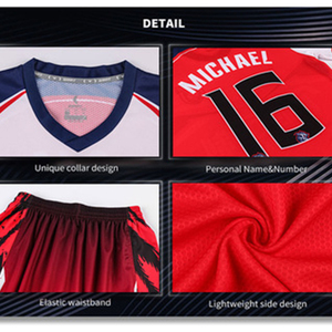 Wholesale youth football jerseys design your own soccer jersey - Product Image 6