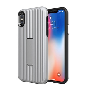 Pas facilement déformé 2019 résistant à la saleté Voyageur étui Hybride TPU PC pour iPhone XS Max - Product Image 6
