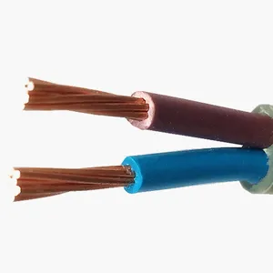 aluminum electric wire and cable 12mm Sheathed Flexible Cable 2 cores kablo ningbo manufacturer