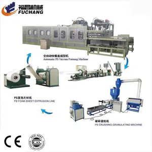 Disposable polystyrene PS sheet manufacturers thermocol plate foam egg container production making machine