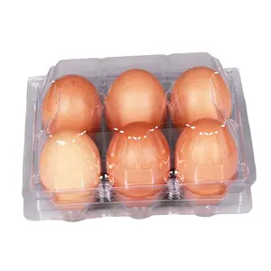 6 15 30 holes plastic egg tray egg holder for sale Vacuum Thermoforming Blister Pack Plastic Quail Egg Tray