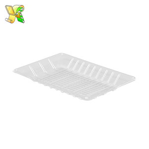 Seguro de alimentos bandeja de plástico supermercado verduras bandejas de plástico bandeja desechable de plástico de verduras - Product Image 4
