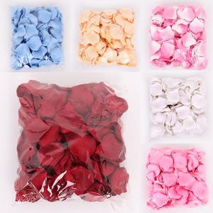 Cánh Hoa Hồng Mô Phỏng Bằng Lụa Đỏ Bán Chạy Cánh Hoa Hồng Để Trang Trí Đám Cưới - Product Image 6