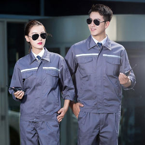 TONGYANG Abbigliamento <span class=keywords><strong>da</strong></span> <span class=keywords><strong>Lavoro</strong></span> Unisex, Uniforme <span class=keywords><strong>da</strong></span> Fabbrica a Maniche Lunghe, Indumenti di Sicurezza per Riparatori - Product Image 2