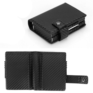 <span class=keywords><strong>Tarjetero</strong></span> de Aluminio con Bloqueo RFID, Doble Caja, Apertura Lateral Automática - Product Image 4