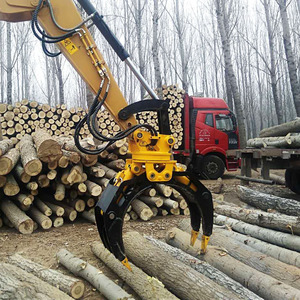 Hydraulische Bos Grab <span class=keywords><strong>Mini</strong></span> Graafmachine Log Roterende <span class=keywords><strong>Grapple</strong></span> - Product Image 2