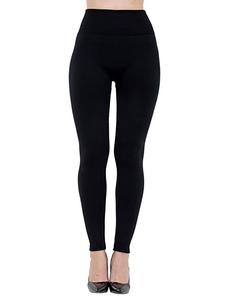 Chine usine gros <span class=keywords><strong>fantaisie</strong></span> hiver polaire sans soudure femmes leggings - Product Image 3