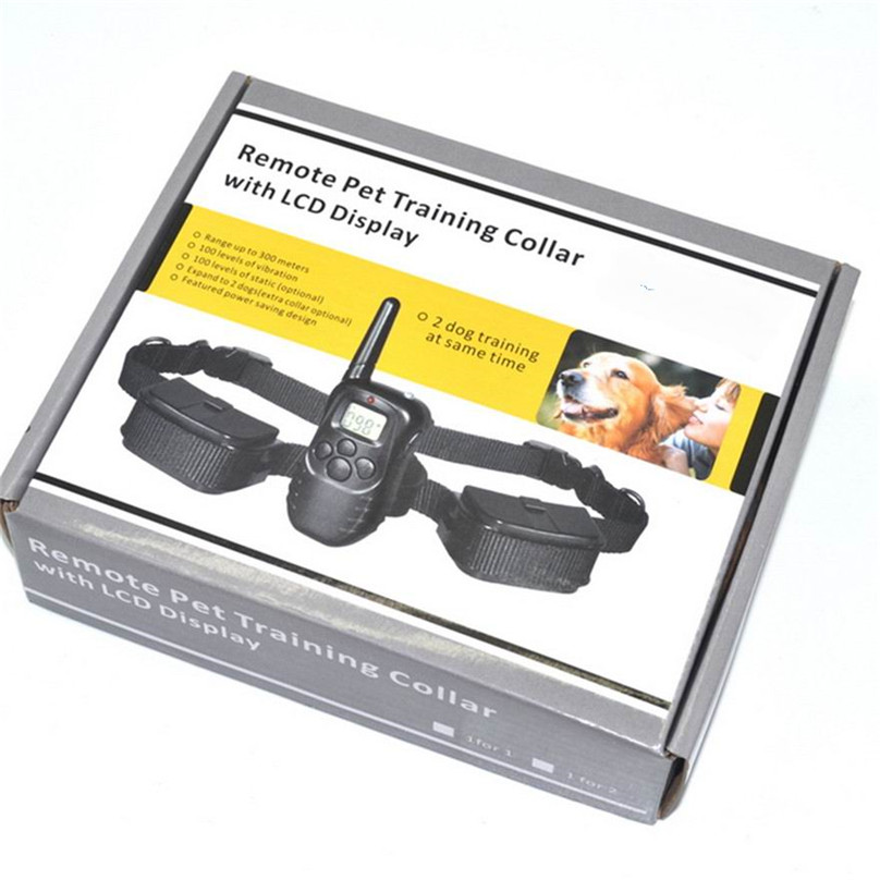 erziehungshalsband vibration test Erziehungshalsband Für Hunde Mit Fernbedienung – 1000 M Reichweite, IP67  Wasserdicht, Ton/Vibration/E-Shock main image 0
