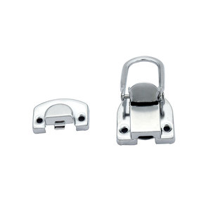 Serrature per custodie per chitarre in ferro, chiusura a scatto cromata FS1030 - Product Image 3