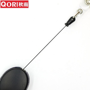 Hình Bầu Dục Màu Rắn Carabiner Có Thể Thu Vào Huy Hiệu Chủ Kim Loại Belt <span class=keywords><strong>Clip</strong></span> Với Khung Kim Loại - Product Image 5