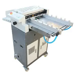 High speed Automatic air suction Feeding half cutting Paper Creasing Machine