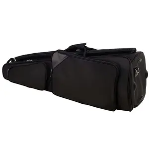 Bolsa de Trombón profesional de nylon 1680D grande impermeable negro