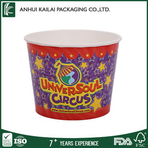 2016 logotipo personalizado taza <span class=keywords><strong>de</strong></span> palomitas y palomitas titulares, desechable vaso <span class=keywords><strong>de</strong></span> papel para palomitas <span class=keywords><strong>de</strong></span> <span class=keywords><strong>maíz</strong></span> - Product Image 6