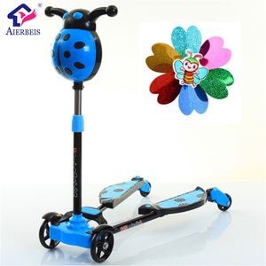 Skuter Anak Roda <span class=keywords><strong>3</strong></span> Flicker Pro Frog Swing/Skuter Anak Dorong Kaki Model Frog/Skuter Anak - Product Image 5