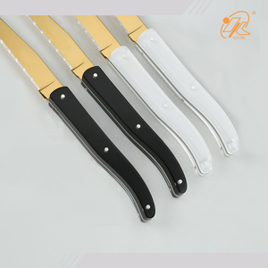 Venta caliente globalización estilo laguiole cuchillos de cocina con cuchillo de hoja de sierra - Product Image 5