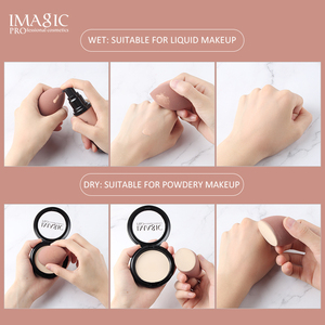 IMAGIC Spugna per Trucco Senza Lattice, Beauty Blender a Doppio Uso (Asciutto/Bagnato), Altamente Assorbente - Product Image 5