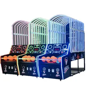 Muntautomaat Slam Dunk King Basketbal Amusement Sportspelmachine Te Koop