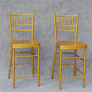 YCX-A101 popular y bambú durable Silla de metal <span class=keywords><strong>taburete</strong></span> de bambú al aire libre - Product Image 4
