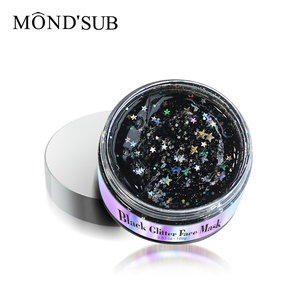 OEM limpieza profunda reafirmante brillo máscara Sparkle Peel off Glam cara máscara - Product Image 2
