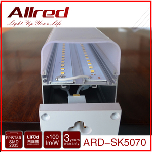 Lámparas de diseño comercial lineal LED luminarias de <span class=keywords><strong>luz</strong></span> <span class=keywords><strong>indirecta</strong></span> iluminación colgante - Product Image 2