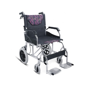 Ultra léger voyage avion transport pliant fauteuil roulant