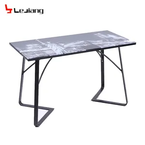 Design de table pour ordinateur portable, en verre, bon marché,